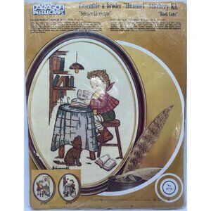 Hummel Book Lore 0770 Needlecraft Stitchery Kit National Paragon Corp Vintage